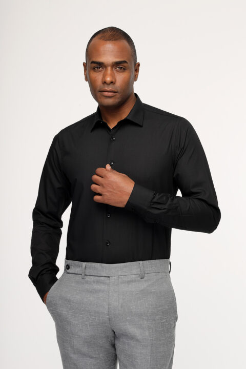 Classic Shirt Regular Fit Black