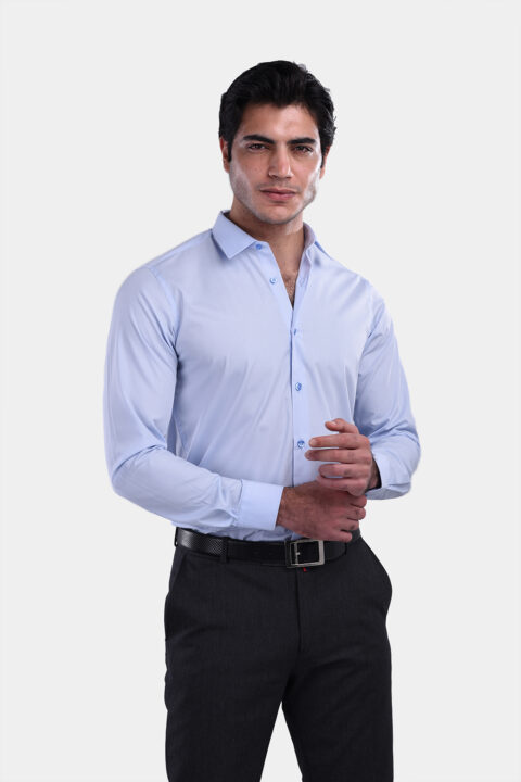 Classic Shirt Slim Fit Light Blue