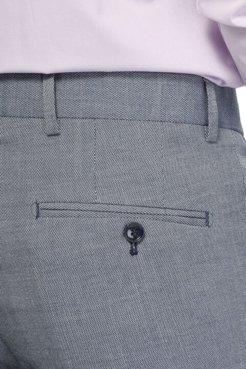 Slim Fit Classic Pants Blue - Image 3