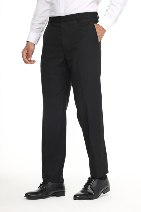 Regular Fit Classic Pants Black - Image 5