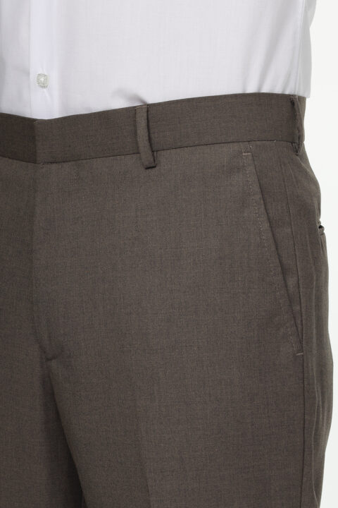 Regular Fit Classic Pants Light Brown - Image 4