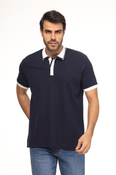 Regular Fit Polo Shirt Dark Blue