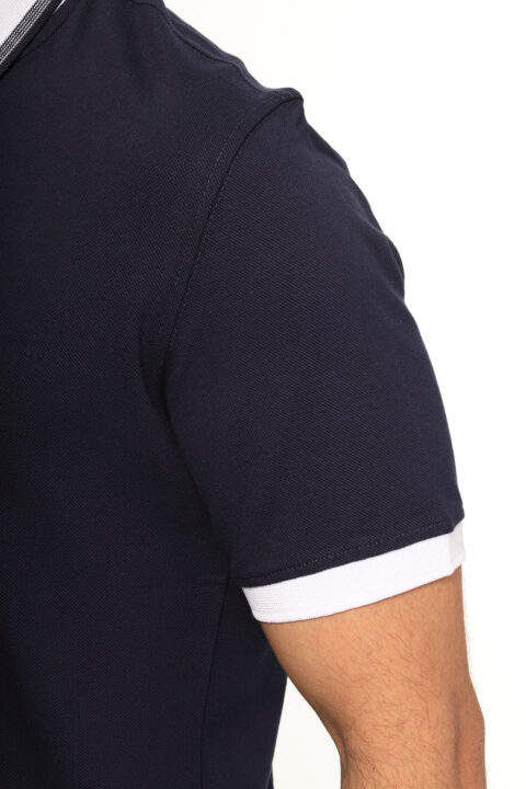 Regular Fit Polo Shirt Dark Blue - Image 5