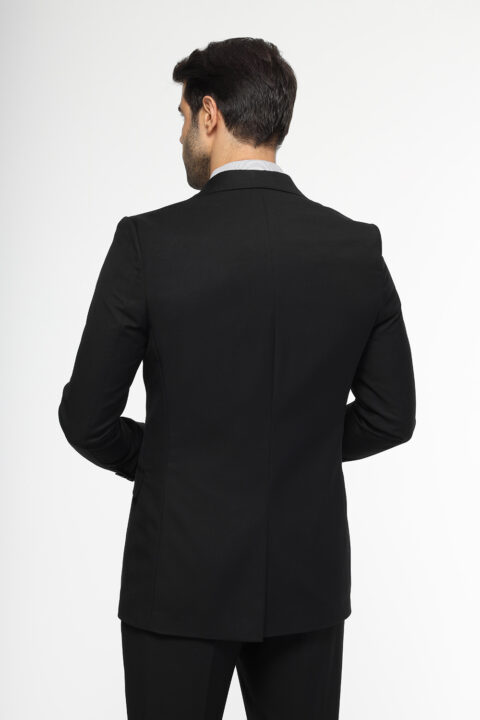 Slim Fit Suit Black - Image 5