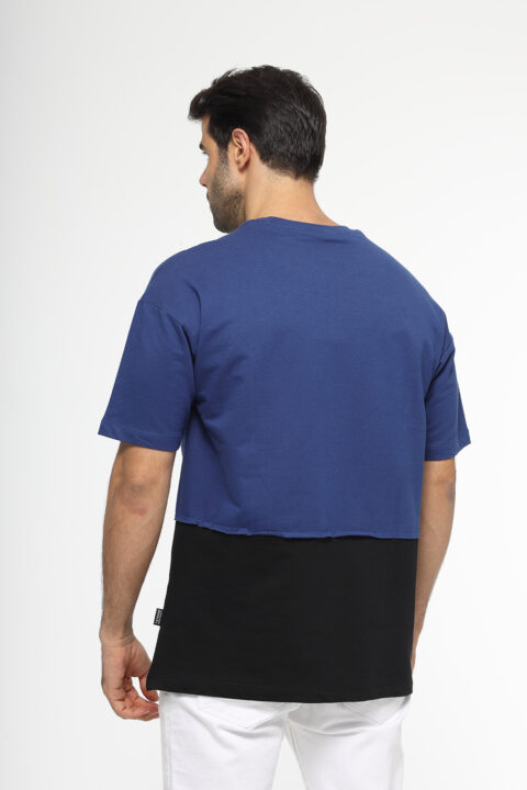 Over Size Fit T- Shirt Blue - Image 2