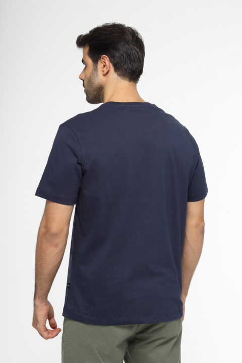 Regular Fit T- Shirt Dark Blue - Image 2