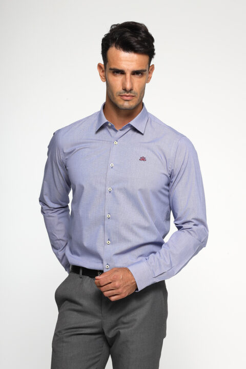 Slim Fit Shirt Light Blue