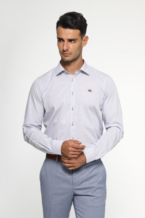 Slim Fit Shirt Light Blue