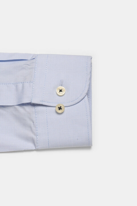 Slim Fit Shirt Light Blue - Image 3