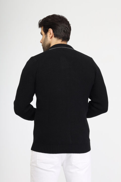 Regular Fit Pullover Black - Image 3