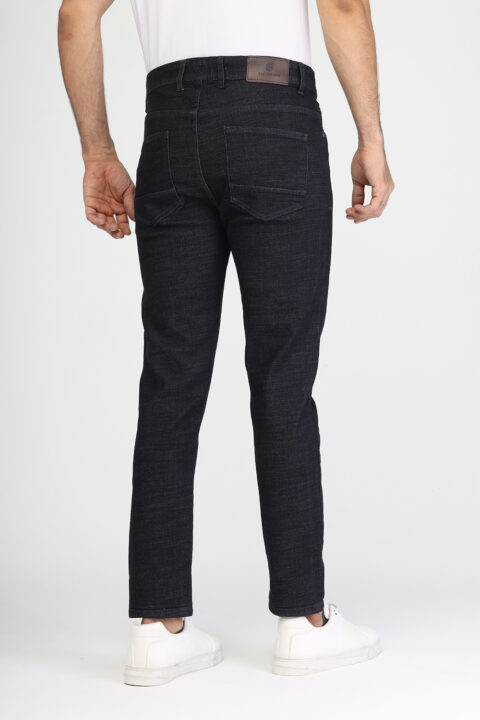 Slim Fit Trousers Dark Blue - Image 5