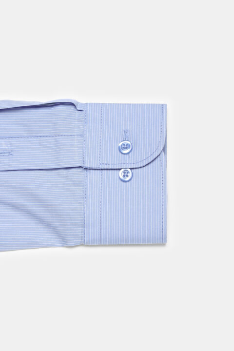 Slim Fit Shirt Light Blue - Image 3