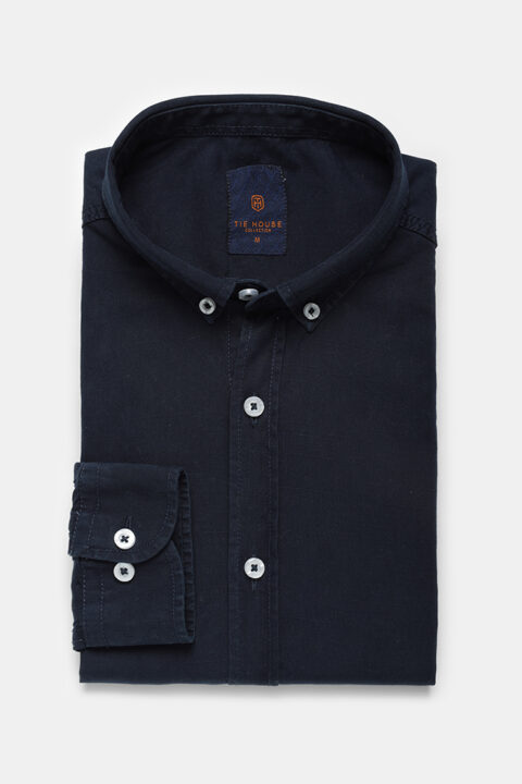 Slim Fit Shirt Dark Blue