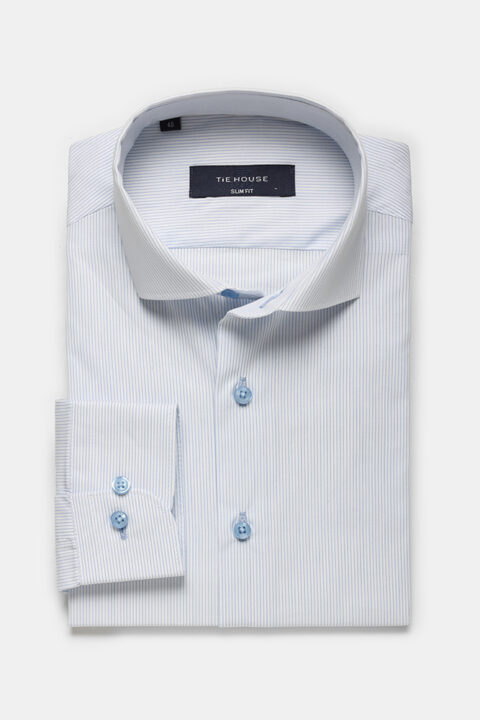 Slim Fit Shirt Light Blue