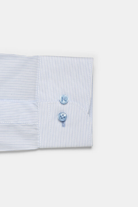 Slim Fit Shirt Light Blue - Image 3