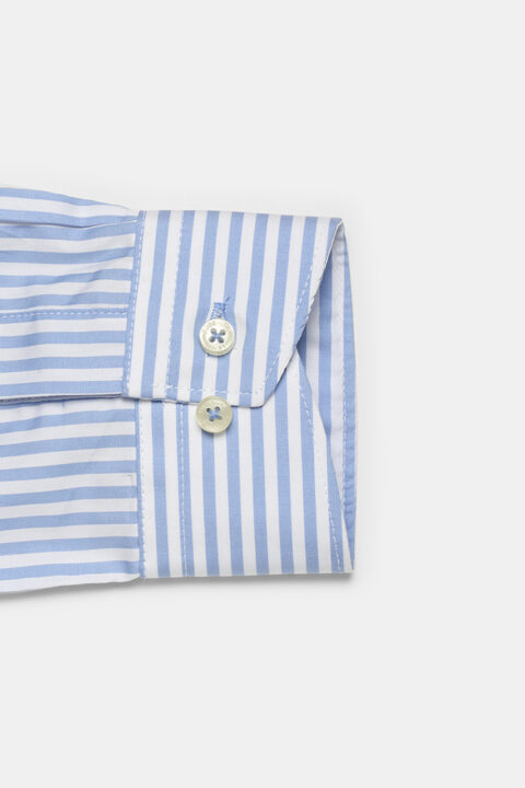 Slim Fit Shirt Light Blue - Image 3