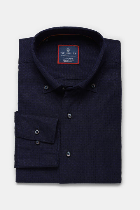 New Fit Shirt Dark Blue