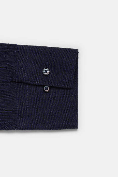 New Fit Shirt Dark Blue - Image 3