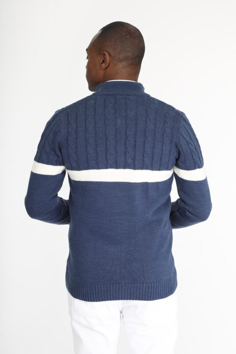 Regular Fit Pullover Blue - Image 3