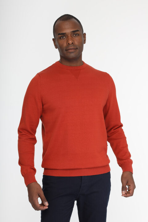 Regular Fit Pullover Orange