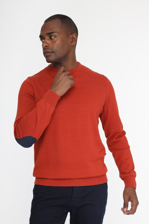 Regular Fit Pullover Orange - Image 3