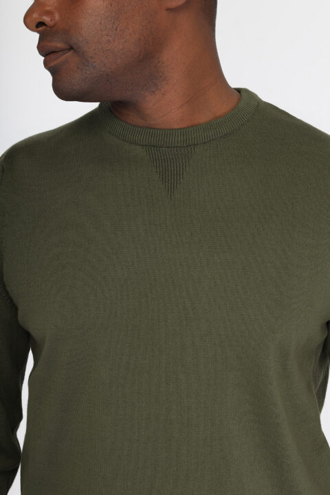 Regular Fit Pullover Green - Image 4