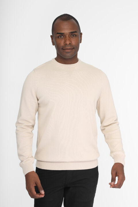 Regular Fit Pullover Beige