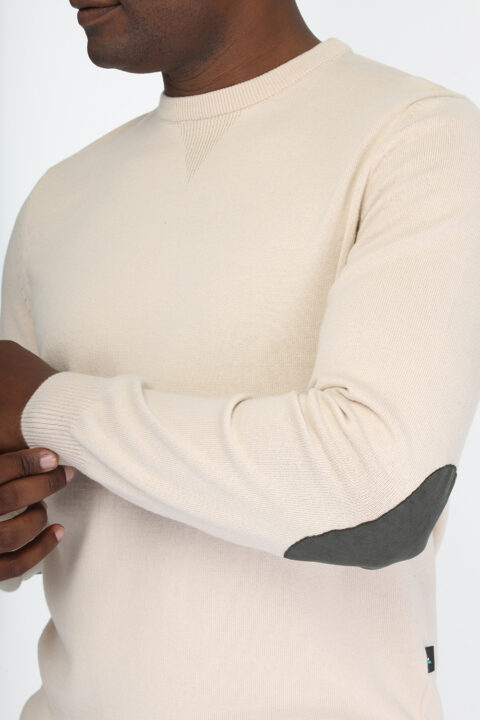 Regular Fit Pullover Beige - Image 4