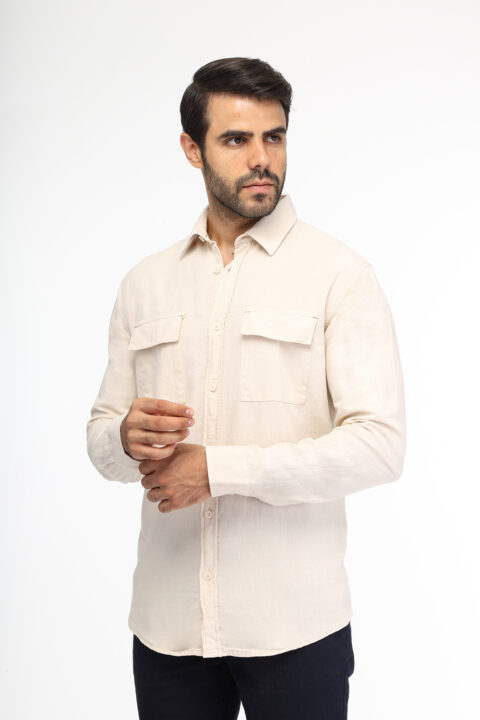 New Fit Shirt Beige