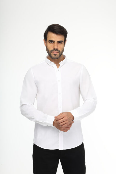 Slim Fit Shirt White