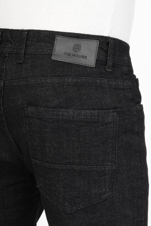 Slim Fit Trousers Dark Gray - Image 4