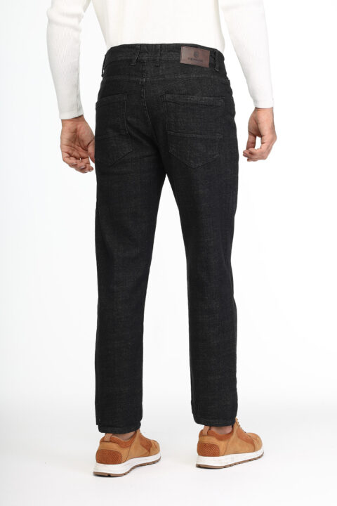 Slim Fit Trousers Dark Gray - Image 5