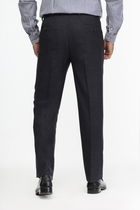 Regular Fit Classic Pants Dark Blue - Image 5