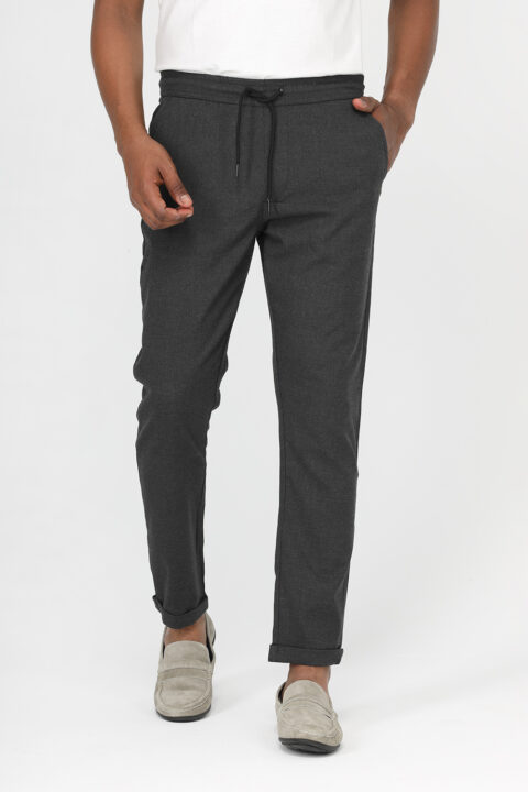 Slim Fit Classic Pants Gray