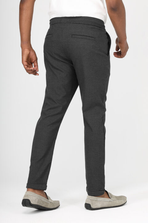 Slim Fit Classic Pants Gray - Image 4