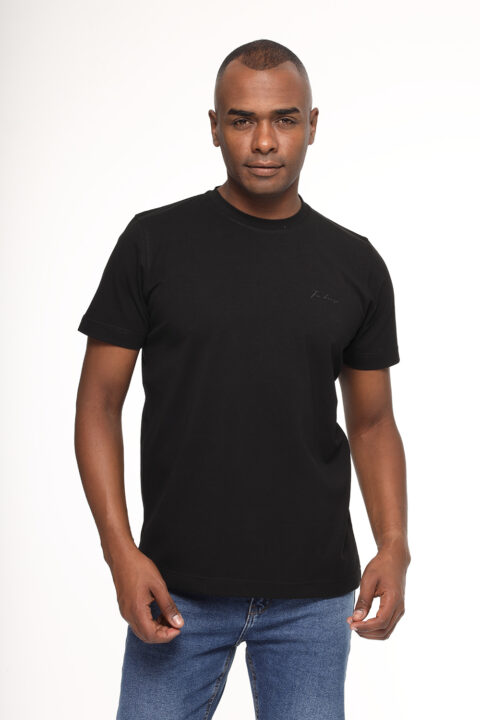 Regular Fit T- Shirt Black