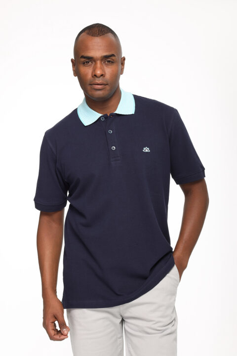 Regular Fit Polo Shirt Dark Blue