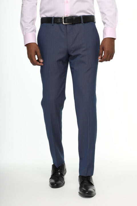 Slim Fit Classic Pants Blue