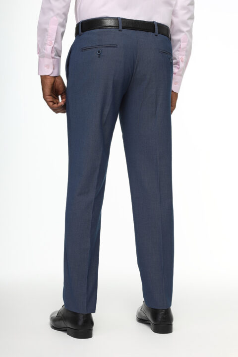 Slim Fit Classic Pants Blue - Image 3