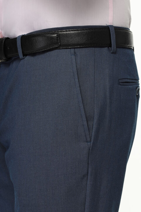 Slim Fit Classic Pants Blue - Image 5