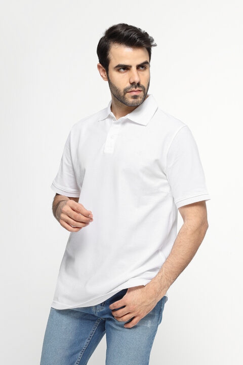 Regular Fit Polo Shirt Off White