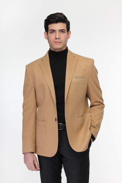 Regular Fit Blazer Beige