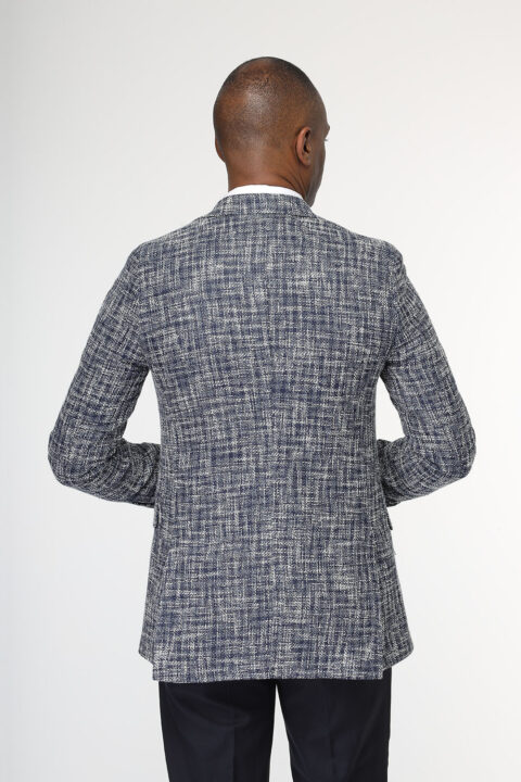 Slim Fit Blazer Blue - Image 3