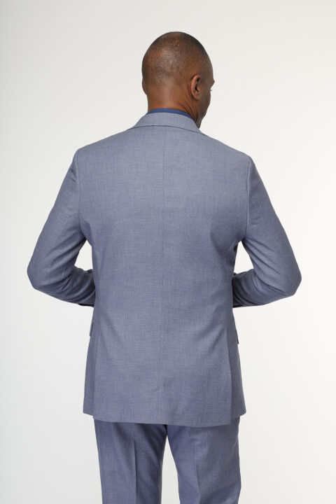 Slim Fit Suit Blue - Image 4
