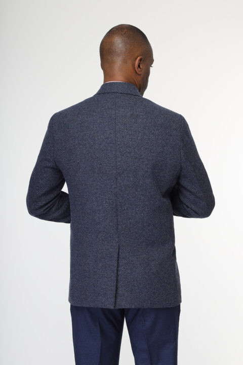 Slim Fit Blazer Blue - Image 3