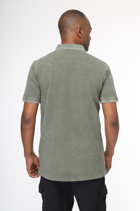 Regular Fit Polo Shirt Green - Image 3