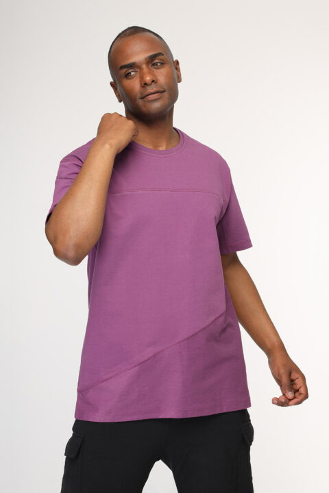 Regular Fit T- Shirt Purple