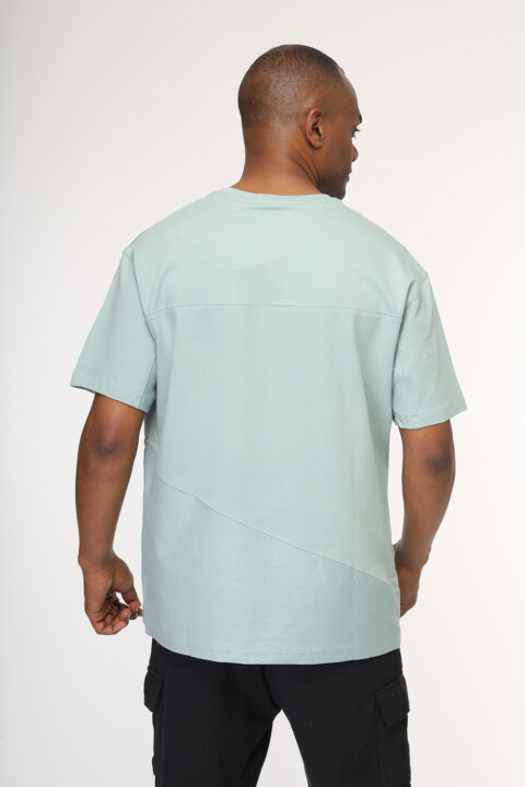 Regular Fit T- Shirt Light Green - Image 3