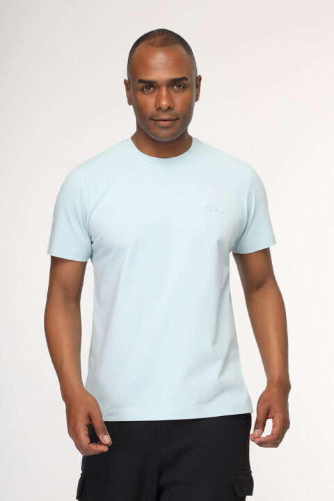 Regular Fit T- Shirt Light Blue