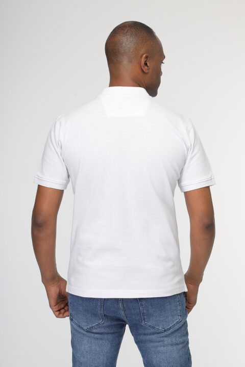 Regular Fit Polo Shirt White - Image 3